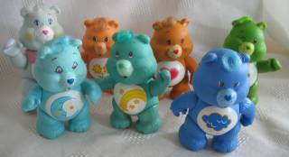 Cartoon Collectibles - Carebear Posable Bear Figures
