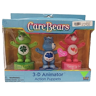 Cartoon Collectibles - Carebear Push Puppets