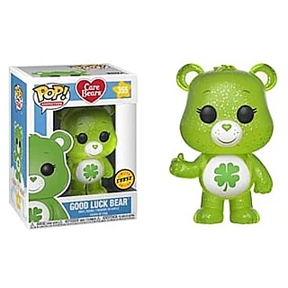 Cartoon Collectibles - Care Bear Good Luck Bear POP! Animation Vinyl Figure 355 CHASE Glitter Variant