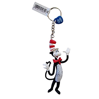 Cartoon Characters Collectibles - Doctor Seuss Cat in The Hat Keyring Key Chain