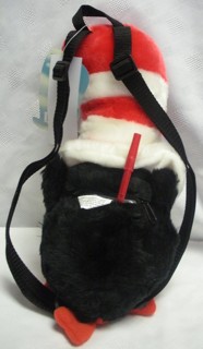 Cartoon Characters Collectibles - Doctor Seuss Cat in the Hat Plush backpack