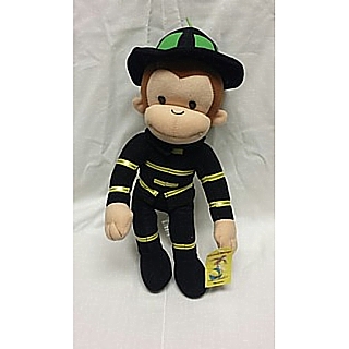 Television Character Collectibles - Curious George 11715F Fireman Plush