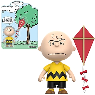 Snoopy and Peanuts Collectibles - Charlie Brown and Kite Action Figure by Super 7