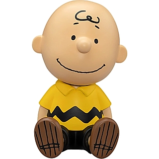 Snoopy and Peanuts Collectibles - Charlie Brown Sitting Palm Sized Vinyl Bank