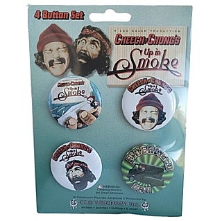 Movie Collectibles - Cheech & Chong Up in Smoke Pinback Buttons