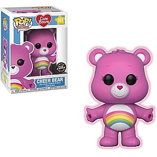 Cartoon Collectibles - Care Bear Cheer Bear POP! Animation Vinyl Figure 351 CHASE Glow Paint Variant