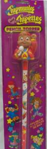 Cartoon Character Collectibles - Alvin and the Chipmunks - Alvin, Theodore, Simon - Alvin Chipmunk Pencil and Topper