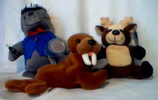 Coca-Cola Collectibles - Coke Seal and Penguin Beanies