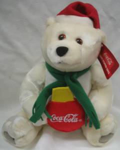 Coca-Cola Collectibles - Coke Bear Large Plush with Scarf
