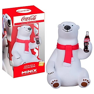 Coca-Cola Collectibles - Coke Polar Bear Collectible Vinyl Figure by Minix