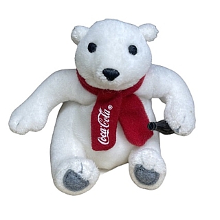 Coca-Cola Collectibles - Coke Polar Bear Mini Plush