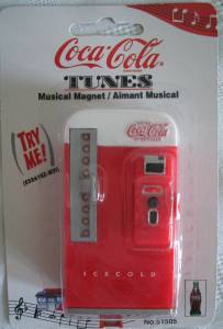 Coca-Cola Collectibles - Coke Vending Machine Musical Magnet