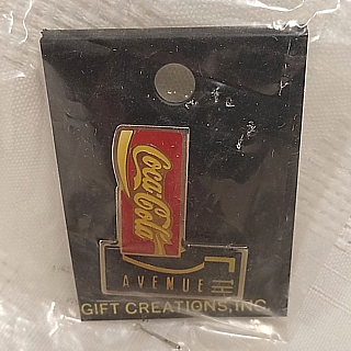 Coca-Cola Collectibles - Coca-Cola Avenue Enamel Pin or Tie Tack