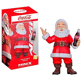 Coca-Cola Collectibles - Coke Santa Collectible Vinyl Figure by Minix