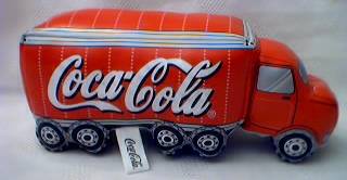 Coca-Cola Collectibles - Coke Vinyl Stuffed Truck