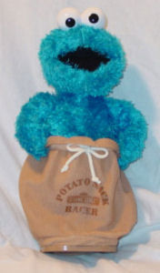 Sesame Street - Cookie Monster Potato Sack Racer