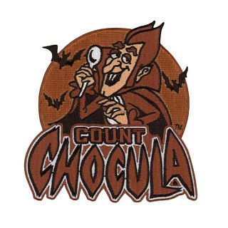 General Mills Cereal Collectibles -  Monster Cereals Count Chocula Iron-On Embroidered Patch