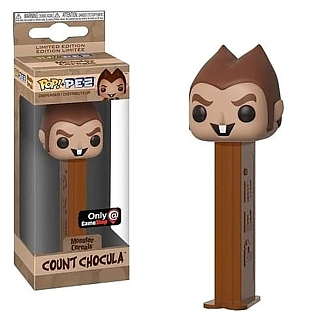 General Mills Cereal Collectibles - Monster Cereal Count Chocula PEZ Dispenser