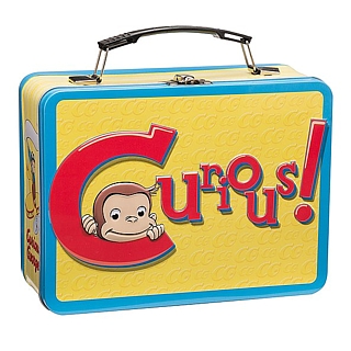 Television Character Collectibles - Curious George Metal Lunchbox Tote