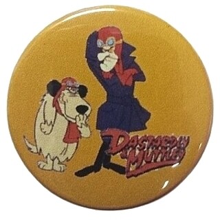 Hanna Barbera Collectibles - Dick Dastardly and Muttley Pinback Button