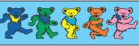 Grateful Dead Collectibles - Grateful Dead Dancing Bears Shoelaces