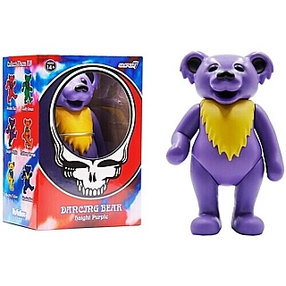 Grateful Dead Collectibles - Dancing Bear Haight Purple Action Figure