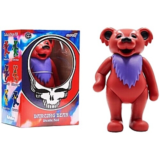 Grateful Dead Collectibles - Dancing Bear Stealie Red Action Figure