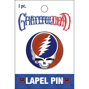 Rock and Roll Collectibles - Grateful Dead Steal Your Face Enamel Lapel Pin Tie Tack