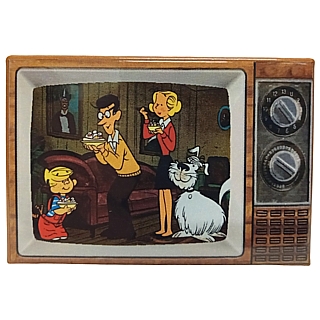 Cartoon Character Collectibles - Dennis the Menace Metal TV Magnet