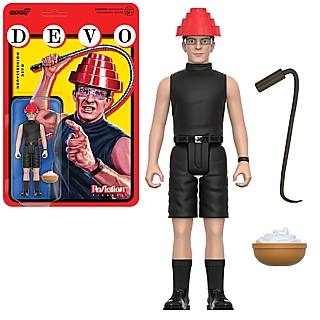 1980's Music Collectibles - DEVO Mark Mothersbaugh Whip It ReAction Figure