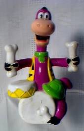 Flintstones Collectibles - Dino Bendie Drummer