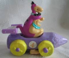 Flintstones Collectibles - Fred Flintstone and Dino in Race Car