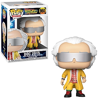80's Movie Collectibles - Back to the Future Doc Brown 2015 POP! Vinyl Figure 960