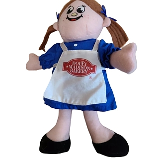 Dolly Madison Beanbag Character