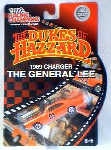 Television from the 1980's Collectibles - Dukes of Hazzard - General Lee Diecast racing champions cars