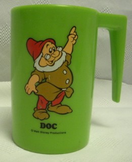 Snow White Dwarf Doc Plastic Cup