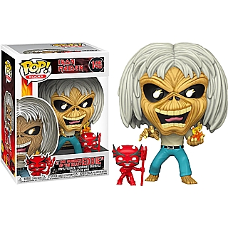 Rock and Roll Collectibles - Iron Maiden Heavy Metal Eddie POP! Vinyl Figure Number of the Beast Album