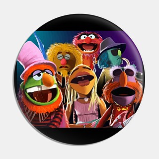 Muppets Collectibles - Dr. Teeth and the Electric Mayhem Pinback Button