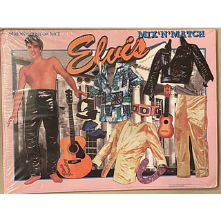 Elvis Presley Magnetic Playset