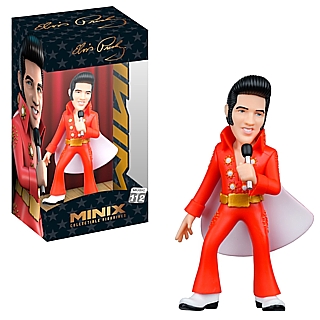 Rock and Roll Collectibles - Elvis Presley Red Suit Collectible Vinyl Figure by MINIX