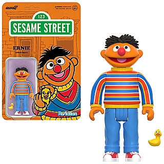 Classic Children's Television Collectibles Sesame Street Ernie ReAction Figure
