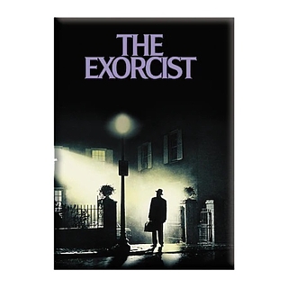 Horror Movie Collectibles - The Exorcist Movie Poster Fridge Magnet
