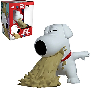 Family Guy Youtooz Vinyl Figure - Puking Brian 7