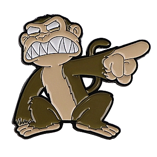 Animated Television Collectibles - Family Guy Evil Monkey Metal Enamel Lapel Pin or Tie Tack