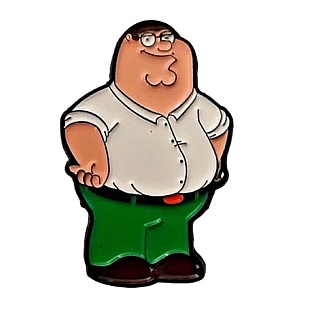 Animated Television Collectibles - Family Guy Peter Griffin Enamel Lapel Pin / Tie Tack