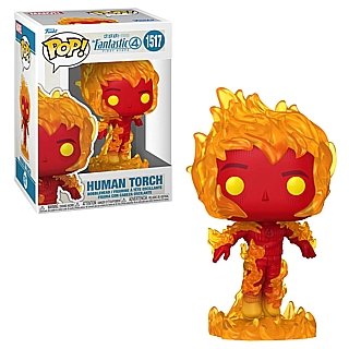 Super Hero Collectibles - Marvel Comics - The Fantastic Four: First Steps Human Torch POP! Marvel Vinyl Figure 1517
