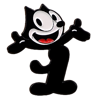 Classic Cartoon Collectibles - Felix the Cat Enamel Pin / Tie Tack