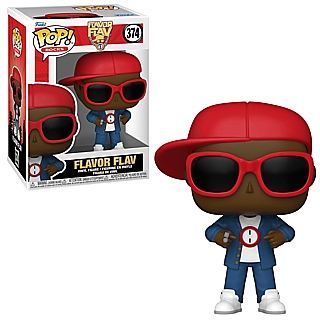 Rap Music Collectibles - William Jonathan Drayton, Jr. Flavor Flav Public Enemy Hip Hop Vinyl Plastic Figure 374