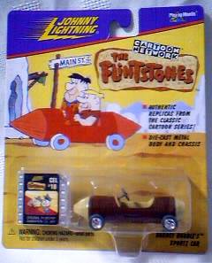 Flintstones Collectibles - Johnny Lightning Barney Rubble Car