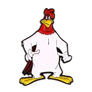 Looney Tunes Foghorn Leghorn Enamel Lapel Pin Tie Tack